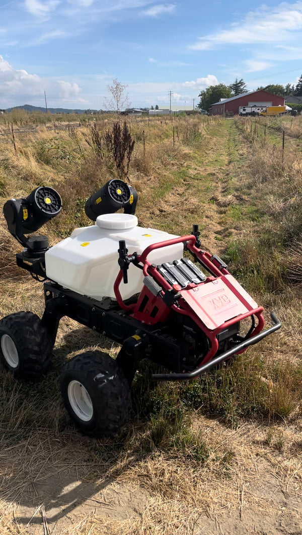 R150 Working on Blueberry farm