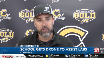 Local FFA students reach new heights with new drone