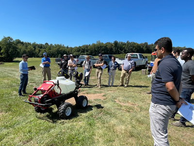 Penn State University Assessment of spray patterns and efficiency of XAG R150 Autonomous Sprayer used in planar growing systems