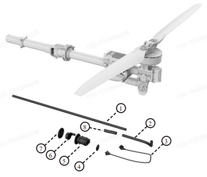 XAG P150 2024 Agricultural Drone > Fuselage front compartment > Revospray system