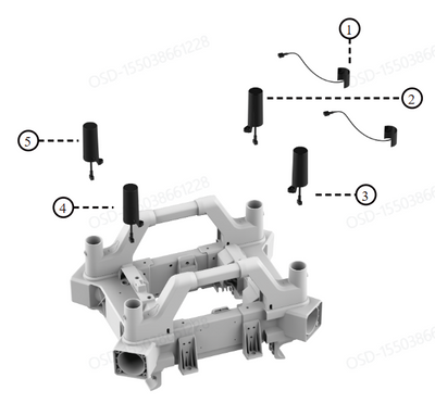 XAG P60 2024 Agricultural Drone > Fuselage > FC and sensing system