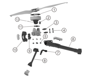 XAG V40 Right arm Frame structure