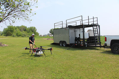Spray Drone Trailer DT1 with MixMate