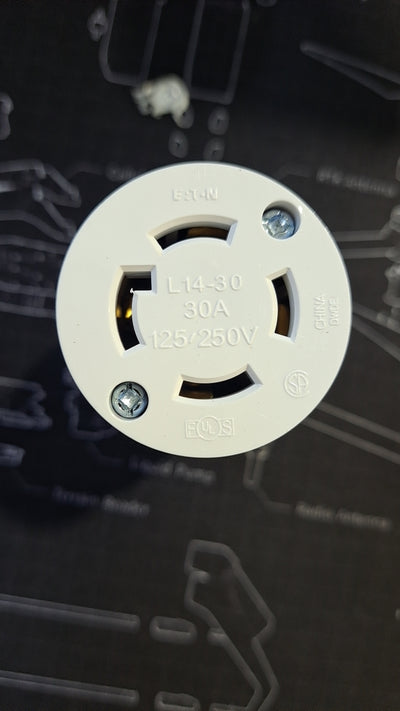 Locking Connector 30A-125/250V NEMA L14-30R