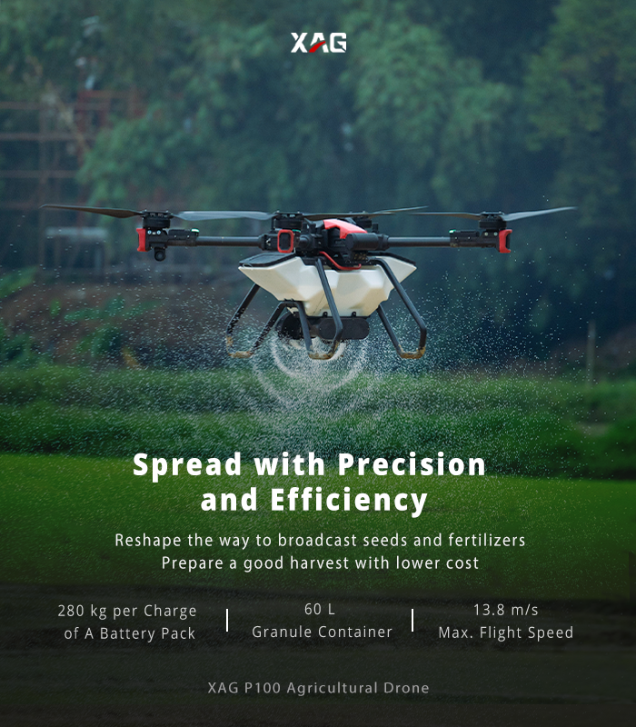 XAG RevoCast 2 Spreader base module – Pegasus Robotics Inc.