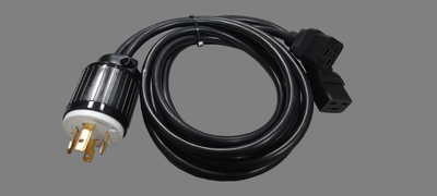 Nema L14-30P to Dual IEC C-19 Cords